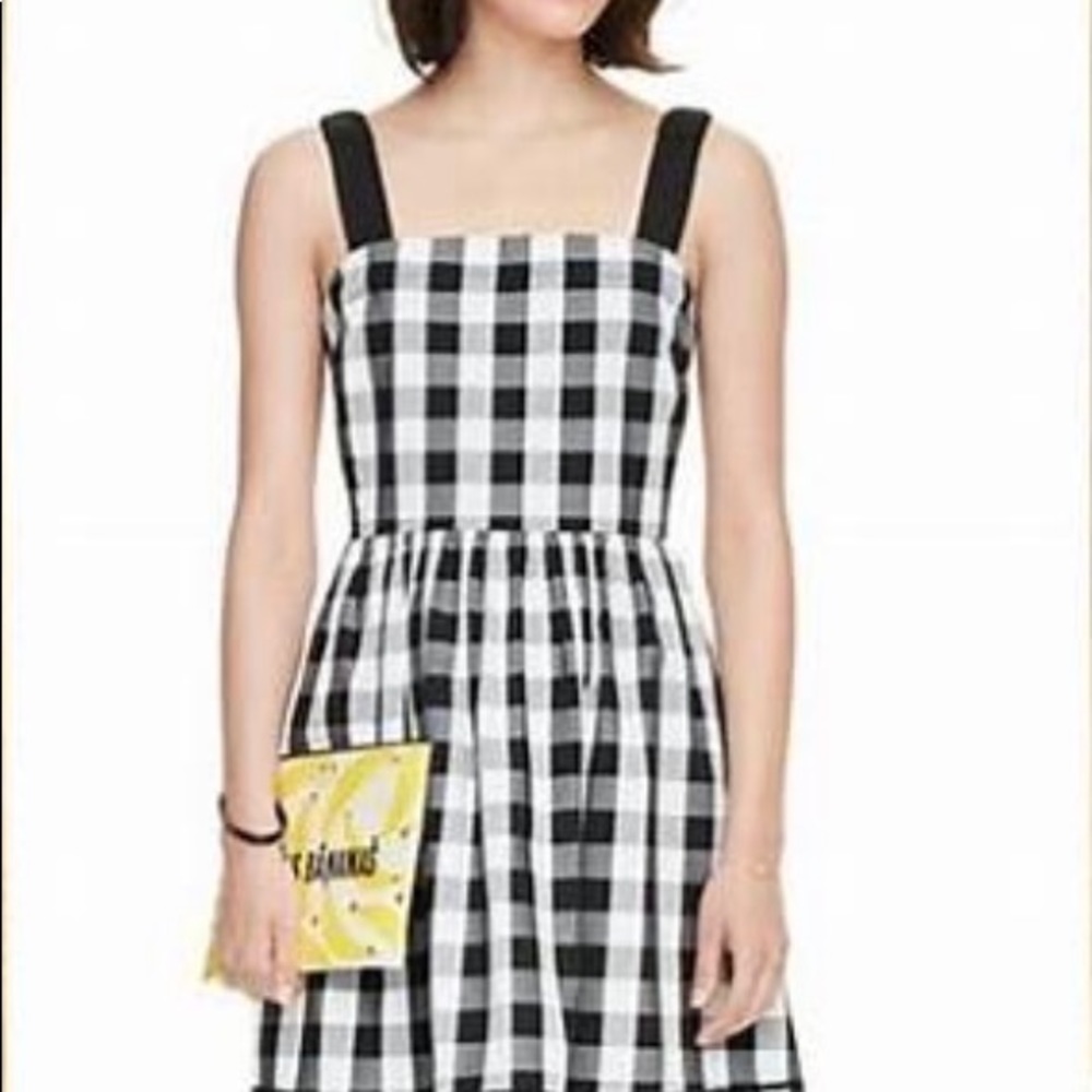 Kate Spade Broome Street Gingham Dress Sz 2